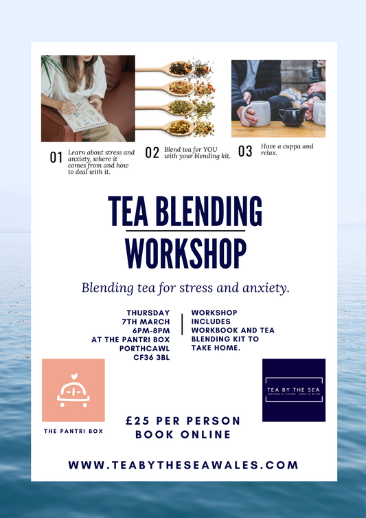 Tea Blending for Stress Workshop New date coming soon!